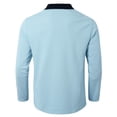 thumbnail image 5 of JTieacloth Classic Collared Shirt with Pocket Casual Shirts For Sports Outdoor Activities And Everyday Wear Versatile Collared Knit For Blue S, 5 of 6