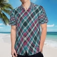 thumbnail image 5 of High Quality Hawaiian Shirts for Men Short Sleeve Aloha Beach Shirt Floral Summer Casual Button Down Shirts Blouses RZGNL6, 5 of 7