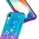 thumbnail image 4 of Funda para iPhone Xr Transparente con Brillos Carcasa Protectora Antigolpes con Glitter Brillante, 4 of 5