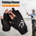 thumbnail image 4 of Guantes de pesca universales Transpirables al aire libre Pesca con caña Protector solar Guantes antideslizantes FLhrweasw Nuevo, 4 of 7