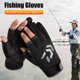 thumbnail image 5 of Patrón de flecha Guantes de pesca universales Protector solar transpirable para pesca al aire libre, 5 of 7