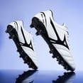 thumbnail image 3 of Zapatos de fútbol para hombre y niño, botas de fútbol TF/FG, tacos para entrenamiento de césped, exteriores, antideslizantes, ultraligeros, transpirables, Unisex, 3 of 4