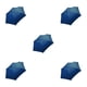 thumbnail image 3 of Wosthever Paraguas portátil ligero con rotación para protección solar Paraguas plegables retráctiles azul marino Type2 NO2, 3 of 6
