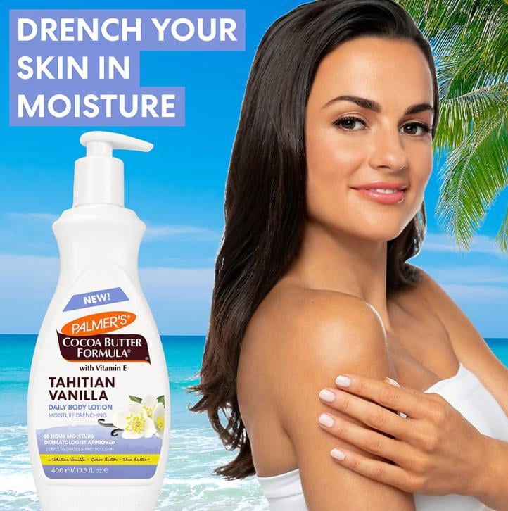 Palmer’s Cocoa Butter Formula Tahitian Vanilla Body Lotion, 2 pk./13.5 fl. oz.