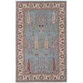 thumbnail image 2 of Safavieh Heritage Donette Oriental Wool Area Rug, Blue/Ivory, 5' x 8', 2 of 8