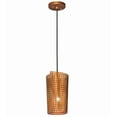 thumbnail image 4 of Meyda Tiffany 120614 Zara 6" Wide Mini Pendant - Copper, 4 of 7