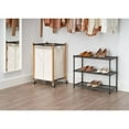 thumbnail image 7 of TRINITY BASICS® 2-Bag Bamboo Laundry Cart - Bronze Poles, 7 of 7