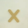 thumbnail image 4 of Package of 1, 16 Inch X 1/2" Thickness MDF Letter x in The Gotham Rounded Font, Thick, Lower Case for Art & Craft Project, Made in USA, 4 of 4