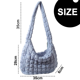 thumbnail image 2 of Bolsos tipo hobo con burbujas para mujer, bolso de mano acolchado para mujer, bolso acolchado, bolso de mano ligero y acolchado, bolso de hombro acolchado, 2 of 5