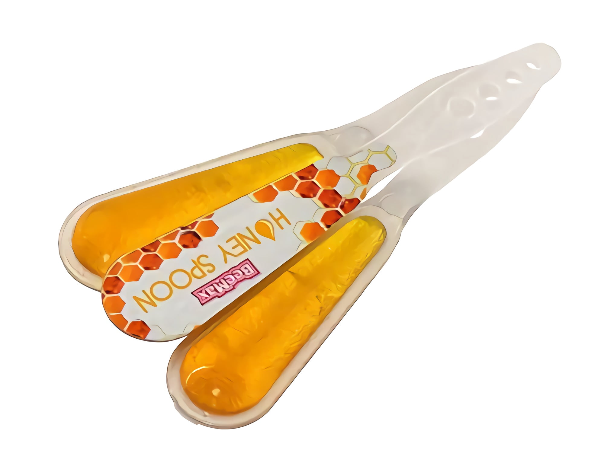 BeeMax Honey Spoon | 100% Natural Wild Flower Honey | 7 Gram | Box of 100