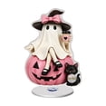 thumbnail image 2 of Halloween Decorations Desktop Ghost, 360 Degree Rotating Ghost Figurine with Cute Design, Spooky Halloween Tabletop Ornament for Home Office Classroom Party Decor Holiday Display, 2 of 8