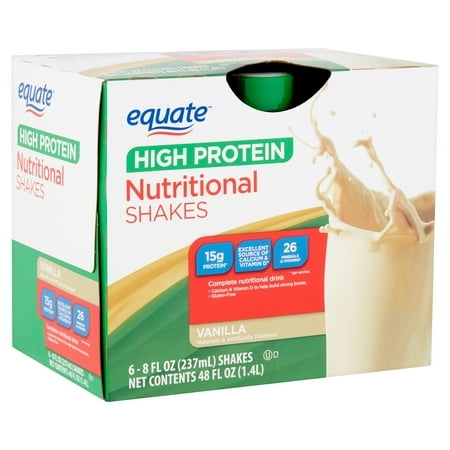 protein equate nutritional vanilla shakes count oz fl dialog displays option button additional opens zoom