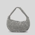 thumbnail image 5 of JIOMAY Tendencias de moda Monedero con diamantes de imitación Bolsos de diseñador de lujo Bolso de mano de noche brillante Monederos elegantes y versátiles para mujeres, 5 of 5
