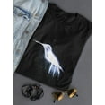 thumbnail image 3 of Hummingbird Neon Art Shaped T-Shirt Women -Image by Shutterstock, Female Small, 3 of 4