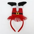 thumbnail image 6 of 6PCS LED Christmas Santa Leg Headband for Christmas Party Decor Unique Designs Hair Band Headdress, 6 of 8