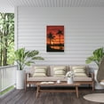 thumbnail image 5 of Philippe Sainte-Laudy 'Flaming Sky' Outdoor Canvas 19x12, 5 of 5