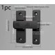 thumbnail image 1 of Pestillos abatibles, cerraduras de seguridad for puertas francesas corredizas de vallas de madera de granero, herrajes for puertas de acero inoxidable, 1 of 2