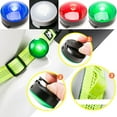 thumbnail image 1 of PENGXIANG Pet LED Light Dog Collar Light Dog Outdoor Lamp Reusable Waterproof Pet Pendant Glow Night LED Dogs Flashlight Battery Operated Dog Light for Collar Harness Leash, 1 of 8