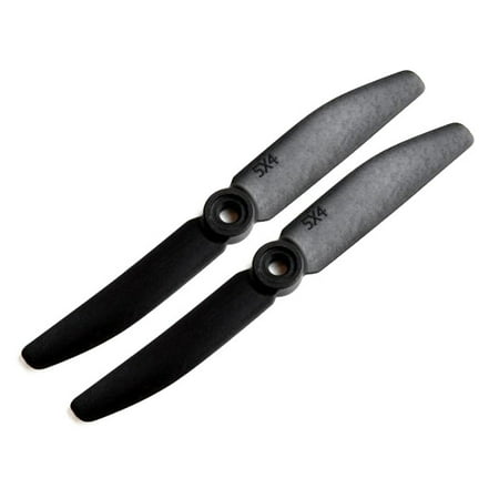 - HQProp 5x4R CW Carbon Composite Propeller - 2 Blade (Black - 2 pack)