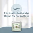 thumbnail image 2 of Odor Absorber Gel - 15 oz, Pack of 2 - Air Freshener Absorbs and Eliminates Odors in Bathrooms, Cars, Boats, RVs and Pet Areas - Made with Essential Oils - Spring Rain Scent, 2 of 4