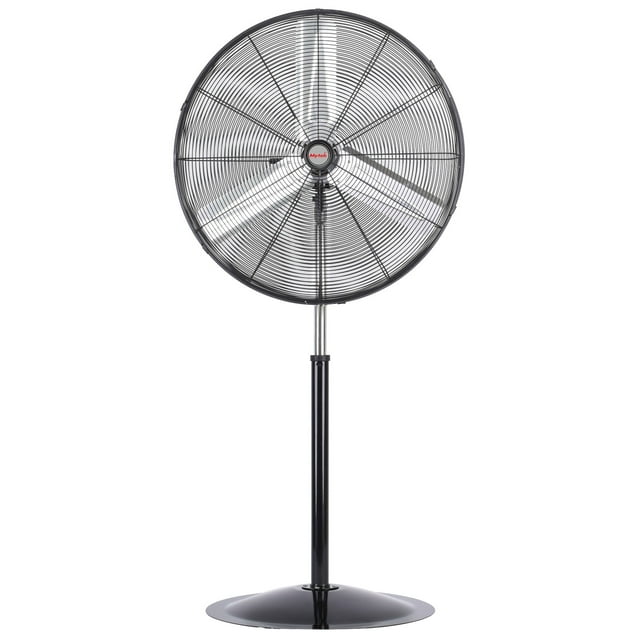 Ventilador pedestal INDUSTRIAL MYTEK 3421 30 PUL 3 VEL negro