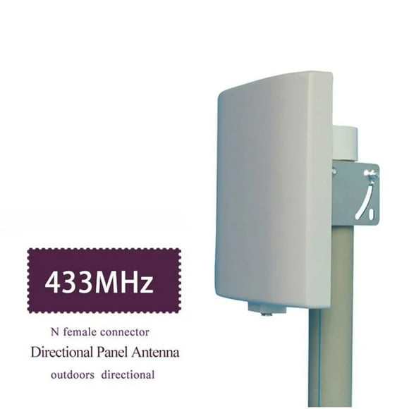qifan Panneau Directionnel UHF 433MHz Lorawan NB-IOT Antenne-Panneau Mural Patch Antenne Plate 423-443MHz Haute gain