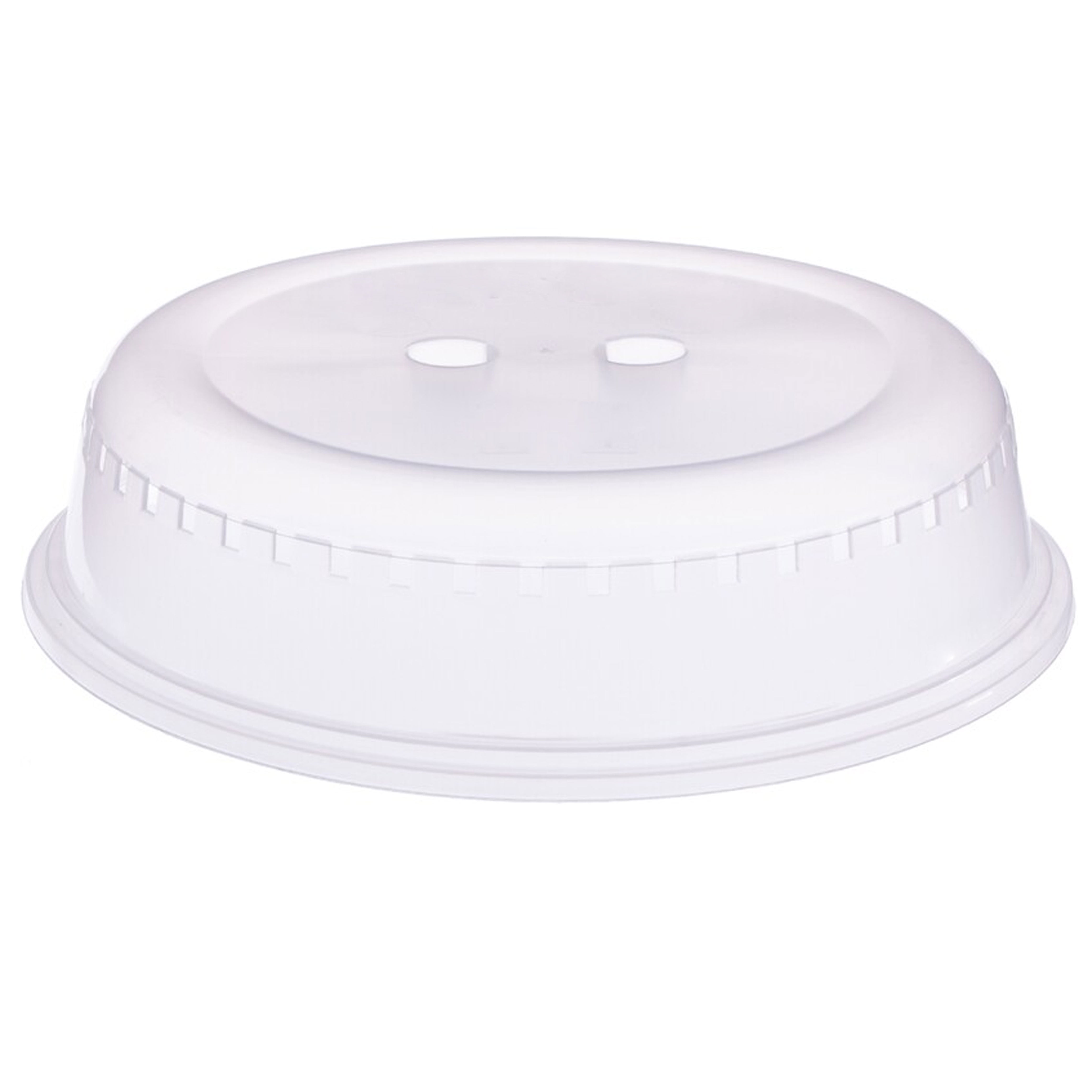HomeCraft HCMPCS10CL 10 in. Plastic Microwave Plate COver Lid