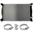thumbnail image 1 of AUTOMUTO Complete Radiator Fit for 2004 2005 for Audi A4 Wagon Avant and 4 pcs Oil Hose Clamps, 1 of 5