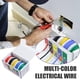 thumbnail image 3 of Cable eléctrico trenzado de calibre 22, calibre 22 AWG, 1,7 mm de diámetro, flexible, con aislamiento de silicona, cobre estañado, 60 hebras, para conexión eléctrica., 3 of 8