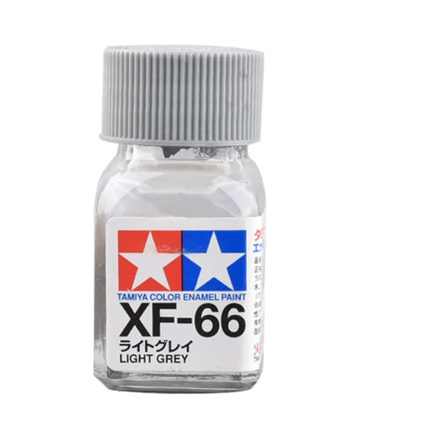 Tamiya XF-66 Flat Light Gray Enamel Paint 10ml for Scale Models Miniatures