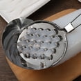 thumbnail image 4 of Bean Jelly Scraper Food Grade Rust-proof Stainless Steel BPA Free Jelly Scraper Noodle Food Making Tools for Home(Silver), 4 of 10