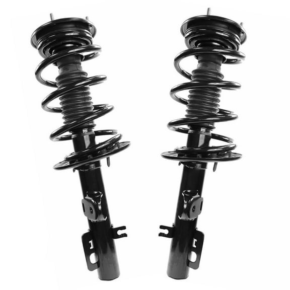 Detroit Axle - AWD 2pc Front Struts for 2010 2011 Ford Taurus Complete Ready Struts w/Coil Spring Replacement Quick Install Struts Assembly