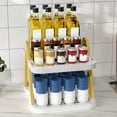 thumbnail image 3 of YOTQUSKI 2-Tier Countertop Shelf Organizer, Desk Organizer, Kitchen Spice Racks, Bathroom Counter Organizer, Coffee Cup Holder for Countertop, Multi Layer Shelf Small, 3 of 5