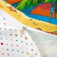 thumbnail image 4 of jejeloiu Cartoon Summer Turtle Twin Duvet Cover,Sunglasses Beach Scene Twin Bedding For Boys,Blue Yellow,Polkadot Reversible,2pcs,1 Duvet Cover and 1 Pillowcase, 4 of 6