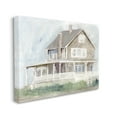 thumbnail image 3 of Stupell Cape House Porch View Landscape Painting Gallery Wrapped Canvas Print Wall Art, 3 of 5