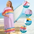 thumbnail image 2 of Towel SUN CUBE, poncho de surf, cambiador con capucha, 112 cm, 2 of 7