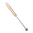 thumbnail image 2 of Brocha de maquillaje con cuentas, tubo de Metal con fibra sintética suave, brochas cosméticas DIY para adultos y mujeres, regalos del Día de San Pincel corrector, 2 of 8