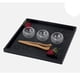thumbnail image 4 of Bandeja De Servicio Bandeja De Bandejas De Bandeja De Té Bandeja De Barra Bandeja De Bandeja De Comida 36X27X2cm negro Sunnimix Bandejas para servir el desayuno, 4 of 8
