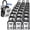 Gray, variant on Lion Locks Key Lock Box - 24 Pack, Small Lock Box with Custom Code, Outdoor Key Safe, Hide-a-Key Lock Box for Real Estate, Airbnb, Construction, Grey