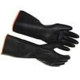 thumbnail image 3 of 1 par de guantes de goma resistentes a ácidos fuertes, guantes largos de seguridad industrial, guantes de trabajo, 3 of 8