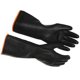 thumbnail image 3 of 1 par de guantes de goma resistentes Guantes largos protectores ácidos fuertes Guantes de trabajo de seguridad industrial, 3 of 5