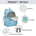 thumbnail image 4 of Kirky Hasky Dalmatian Backpack for School,Cute School Bag,Schoolbag with Adjustable Shoulder Straps & Padded Back,13.4"x11"x4.7", 4 of 6