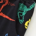 thumbnail image 5 of NOEGOEU Toddler Boys Sweatpants Cotton Pants for Kids Athletic Joggers with Drawstring Pockets (Black,4-5Years), 5 of 7