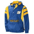thumbnail image 2 of Men's Starter Royal/Yellow Chase Elliott Impact Half-Snap Pullover Jacket, 2 of 3