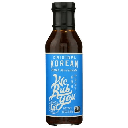 (6 pack) (6 Pack) We Rub You Bbg Marinada Original Korean, 15 Oz