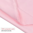 thumbnail image 3 of PiccoCasa 4Pcs  Silky Satin Pillowcases Zippered Pillow Covers King Blush, 3 of 7