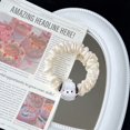 thumbnail image 3 of Jelly Transparent Sanrio Hair Loop Cute Japanese and Korean Ins Student Kulomi Sweet Hair Rope Large Intestine Hair Loop Headwear, 3 of 5