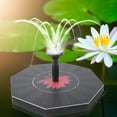 thumbnail image 3 of Fuente flotante, bomba de fuente flotante de agua flotante de energía solar octagonal Bomba de fuente Diseño aerodinámico Jadeshay A, 3 of 8