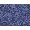 thumbnail image 1 of Ahgly Company Indoor Rectangle Patterned Blue Whale Blue Area Rugs, 8' x 12', 1 of 6