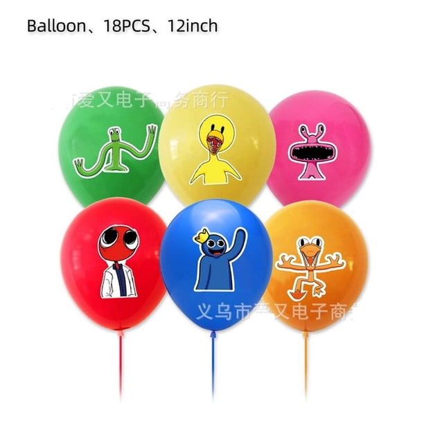 Mantel Platos Servilletas Pajitas Kit De Decoración De Cumpleaños Infantil - Incluye Globos, Banner, Mantel Y Vajilla Desechable Kit Fiesta Infantil Globos